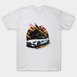 Mercedes AMG GT Vintage Car T-Shirt